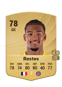 Guillaume Restes Common 78 Overall Rating