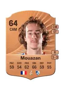 Baptiste Mouazan Rare 64 Overall Rating