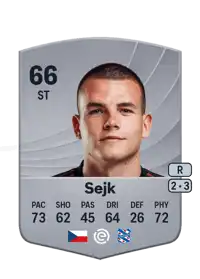 Václav Sejk Common 66 Overall Rating