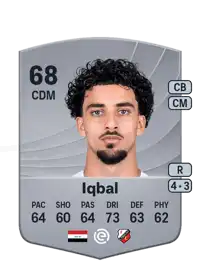 Zidane Iqbal Common 68 Overall Rating