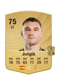 Jutglà Common 75 Overall Rating