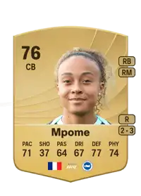 Maelys Mpome Common 76 Overall Rating