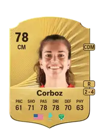 Rachel Corboz Rare 78 Overall Rating