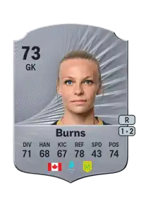 Emily Burns Rare 73 Overall Rating