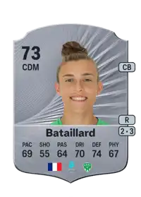 Faustine Bataillard Rare 73 Overall Rating