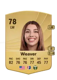 Morgan Weaver Common 78 Overall Rating