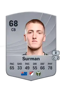 Finn Surman Common 68 Overall Rating
