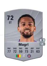 Frank Magri Common 72 Overall Rating