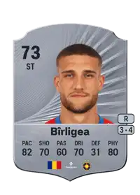 Daniel Bîrligea Rare 73 Overall Rating