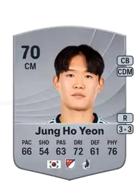 Jung Ho Yeon Common 70 Overall Rating