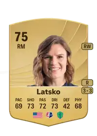 Veronica Latsko Common 75 Overall Rating