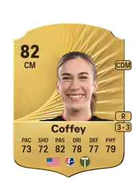 Sam Coffey Rare 82 Overall Rating