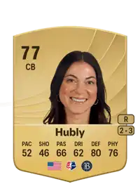Kelli Hubly Common 77 Overall Rating