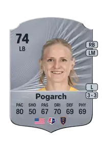 Madison Pogarch Rare 74 Overall Rating