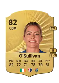 Denise O'Sullivan Rare 82 Overall Rating