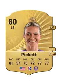 Carson Pickett Rare 80 Overall Rating