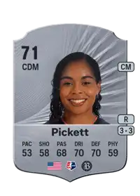 Kiki Pickett Rare 71 Overall Rating