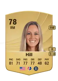 Rachel Hill Common 78 Overall Rating