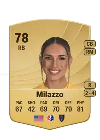 Tatumn Milazzo Common 78 Overall Rating
