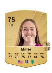 Cassie Miller Common 75 Overall Rating