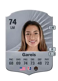 Ryan Gareis Rare 74 Overall Rating