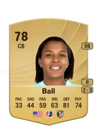 Elizabeth Ball Common 78 Overall Rating