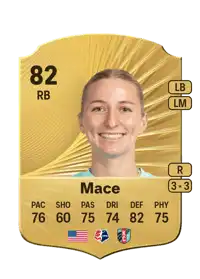 Hailie Mace Rare 82 Overall Rating