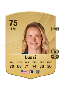 Tyler Lussi Common 75 Overall Rating