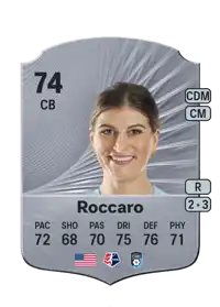 Cari Roccaro Rare 74 Overall Rating
