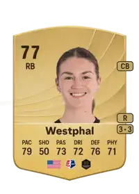 Christen Westphal Common 77 Overall Rating