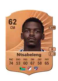Tsiki Ntsabeleng Rare 62 Overall Rating