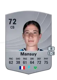 Héloïse Mansuy Common 72 Overall Rating