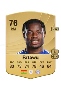 Abdul Fatawu Common 76 Overall Rating
