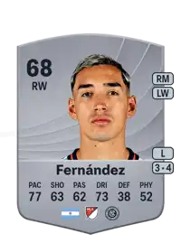 Julián Fernández Common 68 Overall Rating