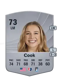 Ava Cook Common 73 Overall Rating