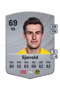 Fredrik Sjøvold Common 69 Overall Rating
