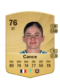 Laurie Cance Common 76 Overall Rating