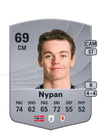 Sverre Nypan Common 69 Overall Rating