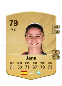 Jana Common 79 Overall Rating