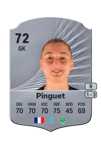 Alice Pinguet Rare 72 Overall Rating