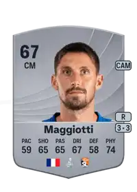 Julien Maggiotti Common 67 Overall Rating