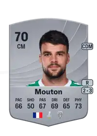 Louis Mouton Common 70 Overall Rating