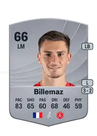 Clément Billemaz Common 66 Overall Rating