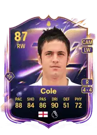 Joe Cole UT Heroes 87 Overall Rating