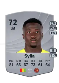 Morlaye Sylla Common 72 Overall Rating