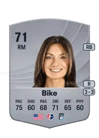 Jenna Bike Common 71 Overall Rating