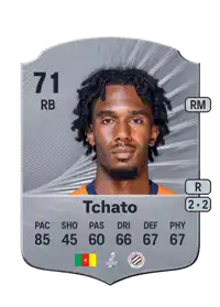 Enzo Tchato Rare 71 Overall Rating