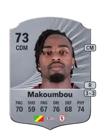 Antoine Makoumbou Rare 73 Overall Rating