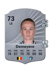 Silke Demeyere Rare 73 Overall Rating