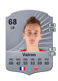 Margaux Vairon Rare 68 Overall Rating